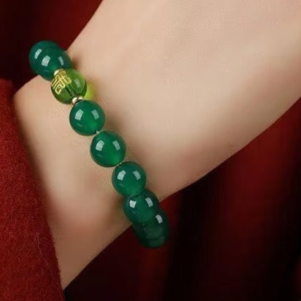 Wood Element Crystal Bracelet