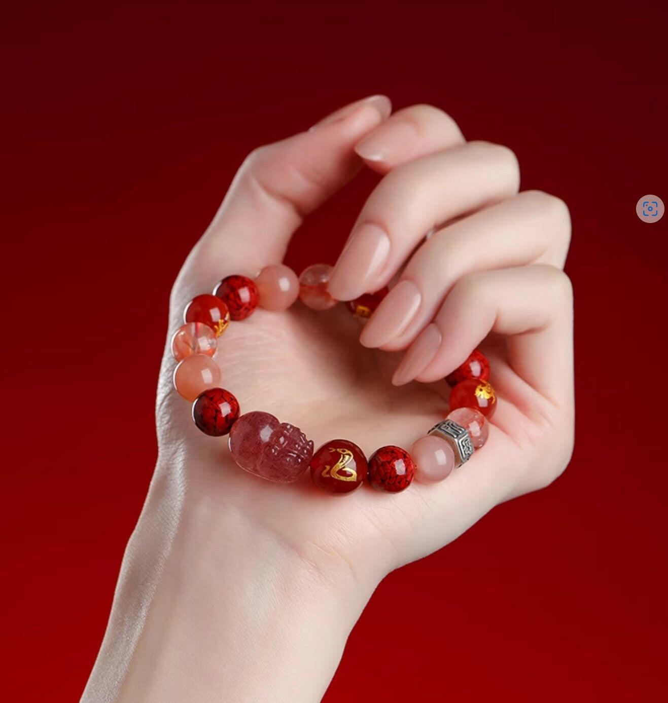 2025 Year of the Snake Zodiac Bracelet – Triple Harmony, Enhanced Fortune and Prosperity.