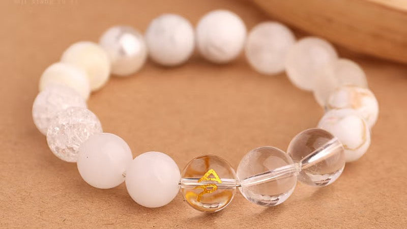 Metal Element Crystal Bracelet