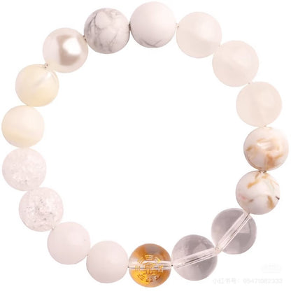 Metal Element Crystal Bracelet