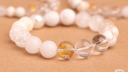 Metal Element Crystal Bracelet