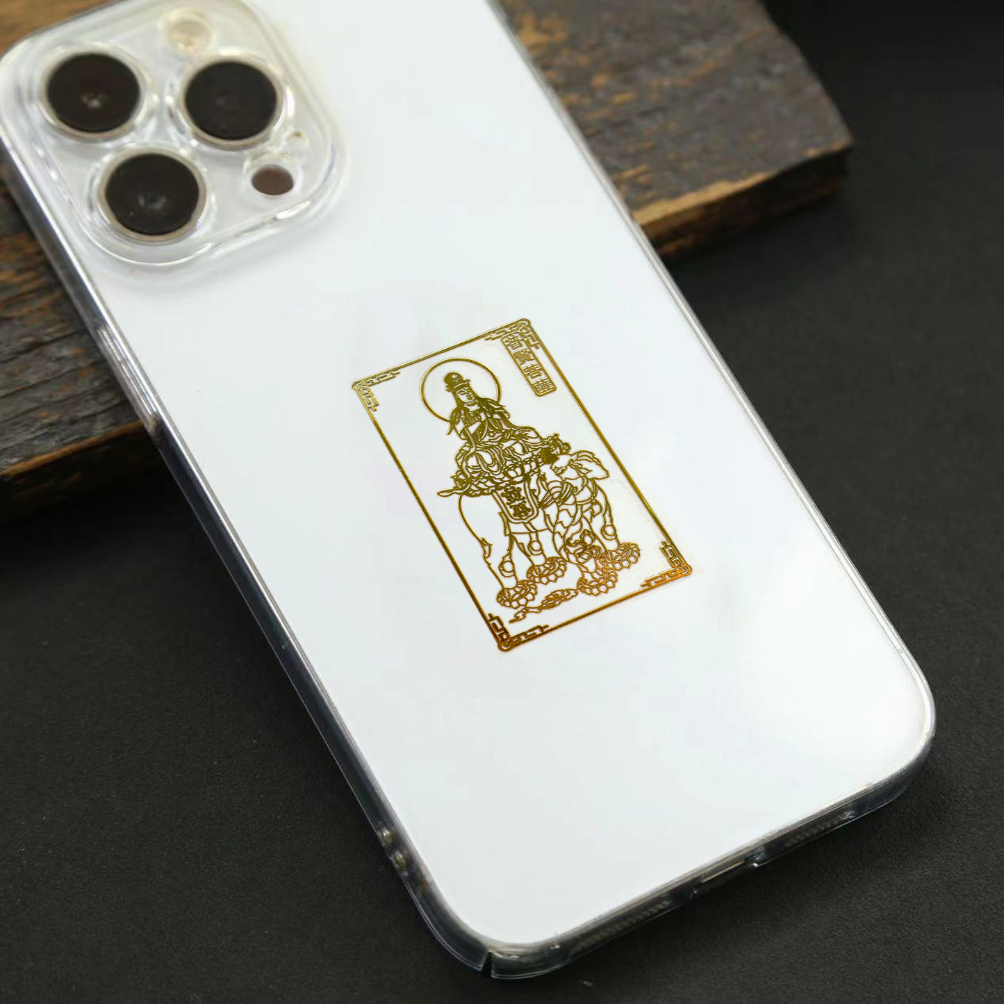 Zodiac Protector Phone Case Sticker for Dragon and Snake.